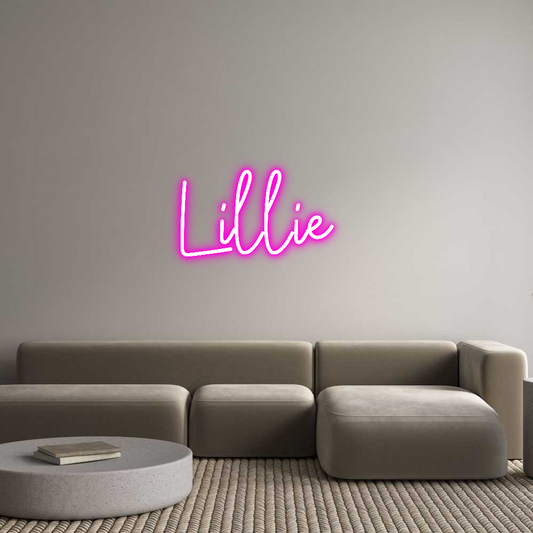 CREATE YOUR OWN CUSTOM NEON Lillie