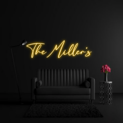 CREATE YOUR OWN WEDDING NEON SIGN The Miller's
