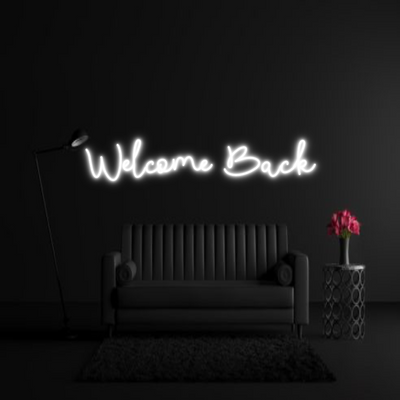 CREATE YOUR OWN WEDDING NEON SIGN Welcome Back