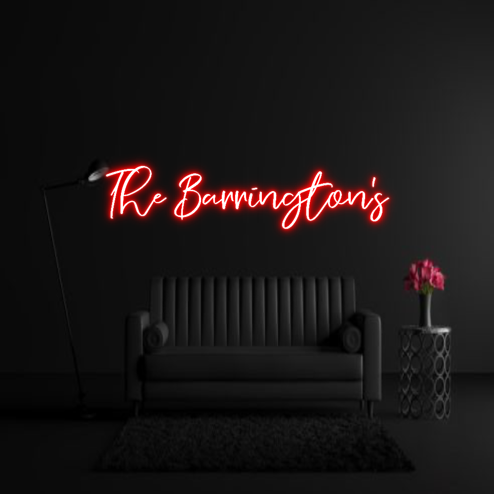 CREATE YOUR OWN WEDDING NEON SIGN The Barringto...