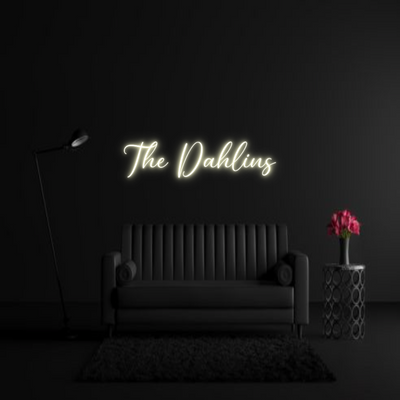 CREATE YOUR OWN WEDDING NEON SIGN The Dahlins