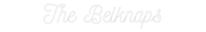 CREATE YOUR OWN WEDDING NEON SIGN The Belknaps