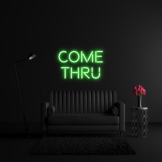 CREATE YOUR OWN WEDDING NEON SIGN COME
THRU