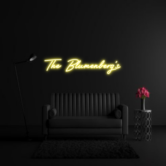 CREATE YOUR OWN WEDDING NEON SIGN The Blumenber...