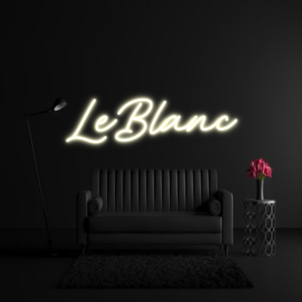 CREATE YOUR OWN WEDDING NEON SIGN LeBlanc