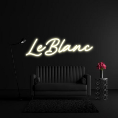 CREATE YOUR OWN WEDDING NEON SIGN LeBlanc