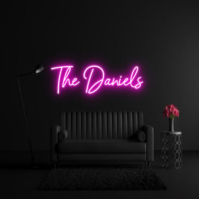 CREATE YOUR OWN WEDDING NEON SIGN The Daniels