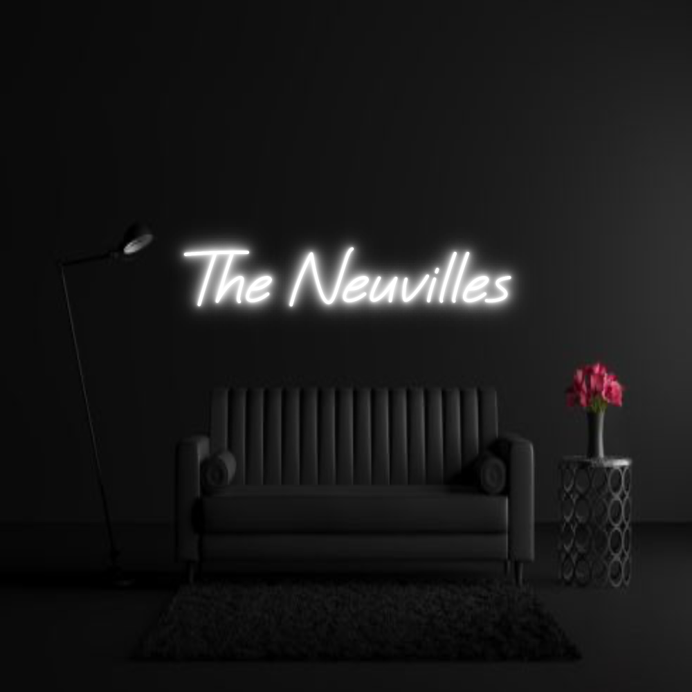 CREATE YOUR OWN WEDDING NEON SIGN The Neuvilles