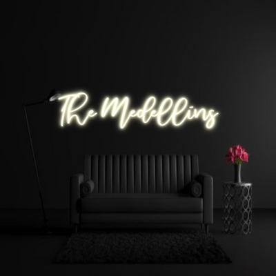 CREATE YOUR OWN WEDDING NEON SIGN The Medellins