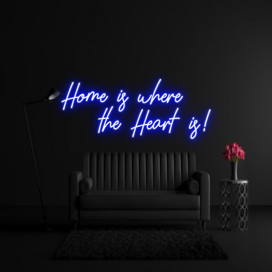 CREATE YOUR OWN WEDDING NEON SIGN Home is where...