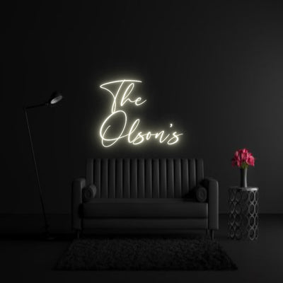 CREATE YOUR OWN WEDDING NEON SIGN The
Olson’s