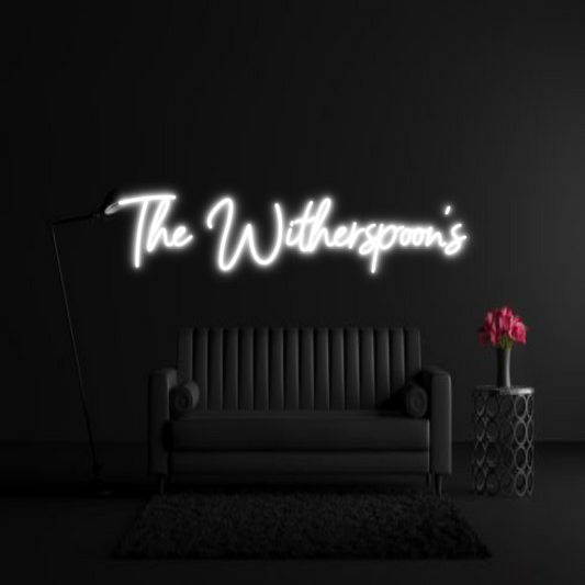 CREATE YOUR OWN WEDDING NEON SIGN The Witherspo...