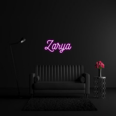 CREATE YOUR OWN WEDDING NEON SIGN Zarya