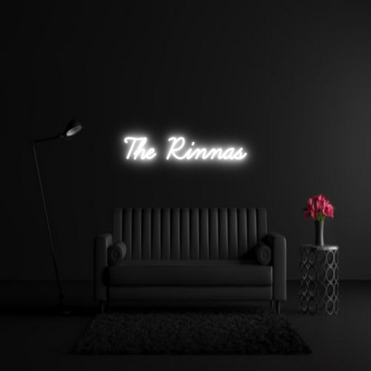 CREATE YOUR OWN WEDDING NEON SIGN The Rinnas