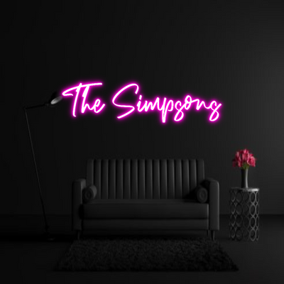 CREATE YOUR OWN WEDDING NEON SIGN The Simpsons