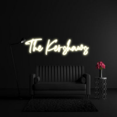 CREATE YOUR OWN WEDDING NEON SIGN The Kershaws