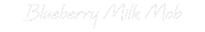CREATE YOUR OWN WEDDING NEON SIGN Blueberry Mil...