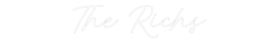 CREATE YOUR OWN WEDDING NEON SIGN The Richs