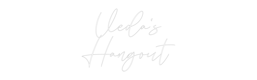 CREATE YOUR OWN WEDDING NEON SIGN Veda's
Hangout