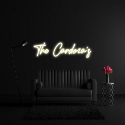 CREATE YOUR OWN WEDDING NEON SIGN The Cardoza’s