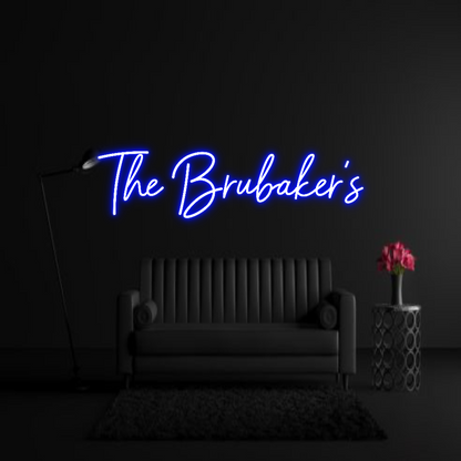 CREATE YOUR OWN WEDDING NEON SIGN The Brubaker’s
