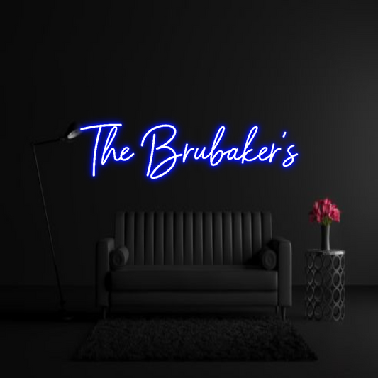 CREATE YOUR OWN WEDDING NEON SIGN The Brubaker’s