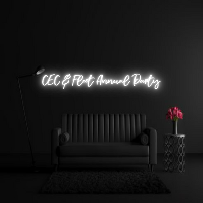 CREATE YOUR OWN WEDDING NEON SIGN CEC & Fleet A...