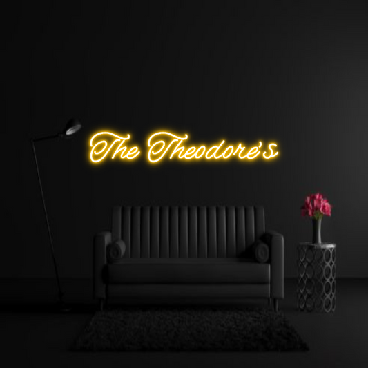 CREATE YOUR OWN WEDDING NEON SIGN  The Theodore...