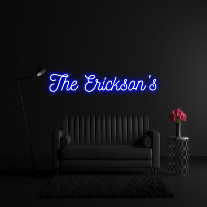 CREATE YOUR OWN WEDDING NEON SIGN The Erickson’s