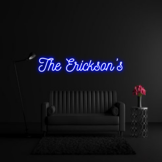 CREATE YOUR OWN WEDDING NEON SIGN The Erickson’s