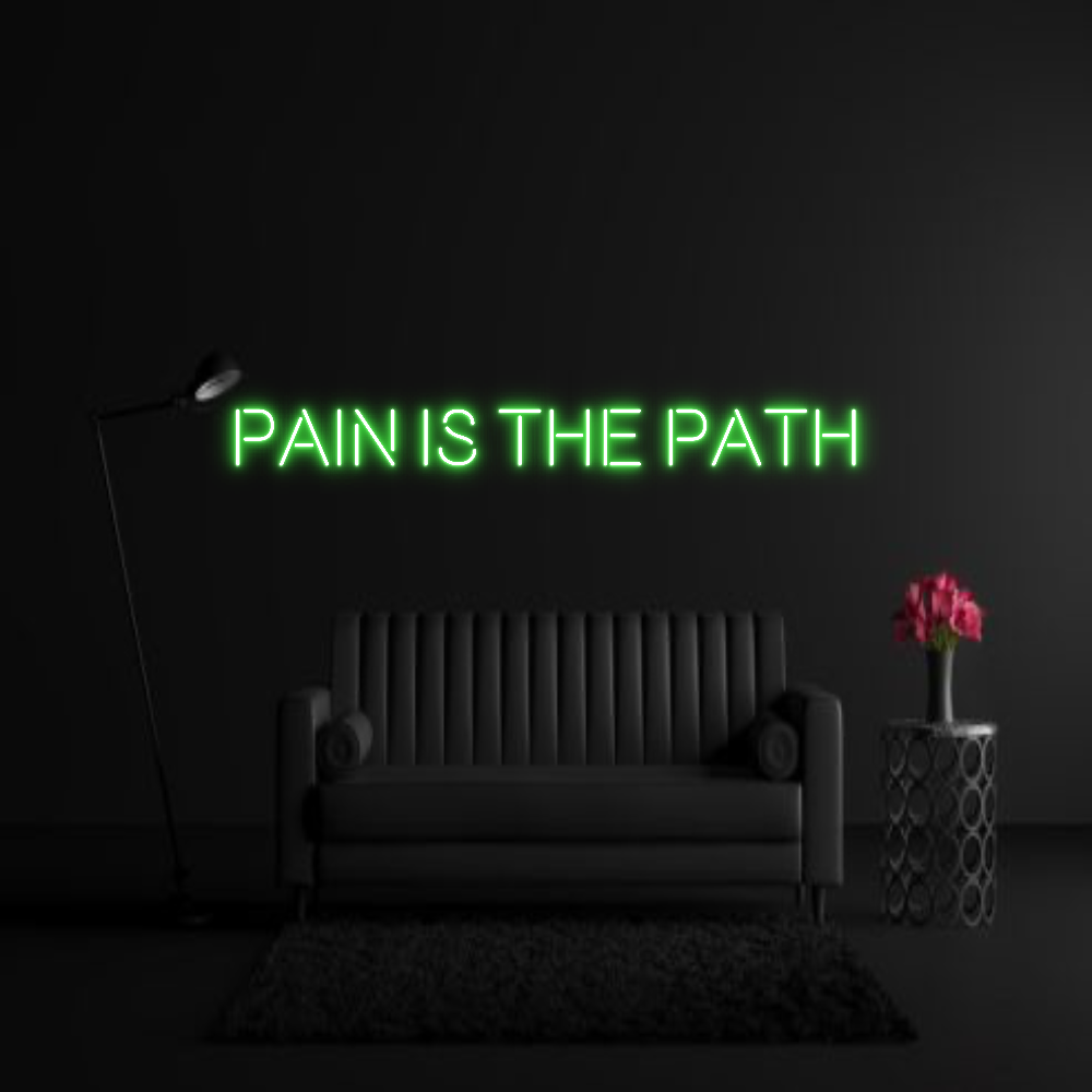 CREATE YOUR OWN WEDDING NEON SIGN Pain is the p...