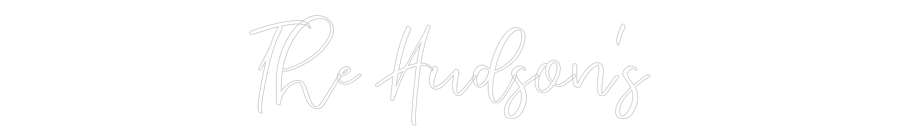 CREATE YOUR OWN WEDDING NEON SIGN The Hudson's