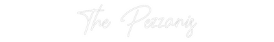 CREATE YOUR OWN WEDDING NEON SIGN The Pezzanis