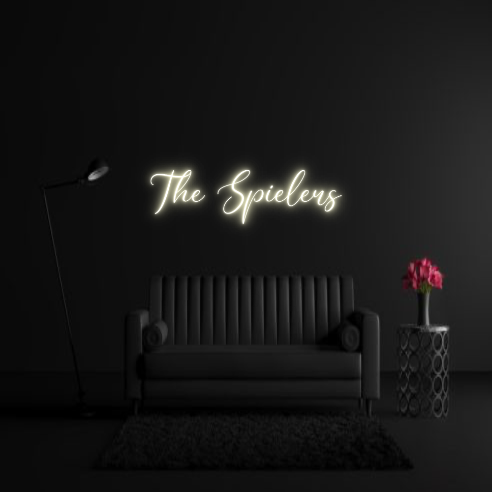 CREATE YOUR OWN WEDDING NEON SIGN The Spielers