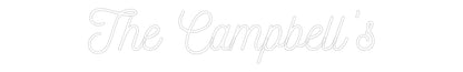 CREATE YOUR OWN WEDDING NEON SIGN The Campbell’s