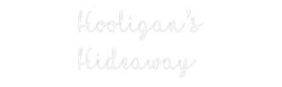 CREATE YOUR OWN WEDDING NEON SIGN Hooligan’s
H...