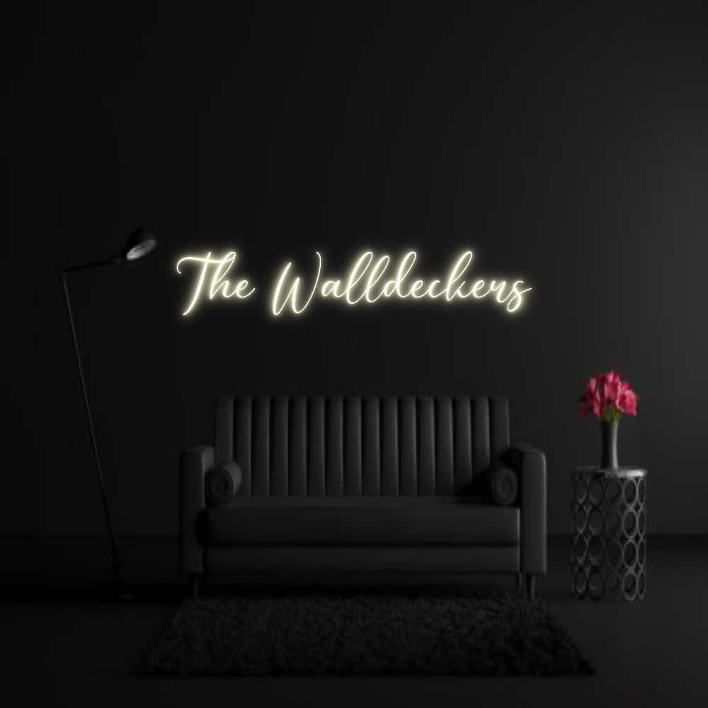 CREATE YOUR OWN WEDDING NEON SIGN The Walldeckers