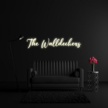 CREATE YOUR OWN WEDDING NEON SIGN The Walldeckers