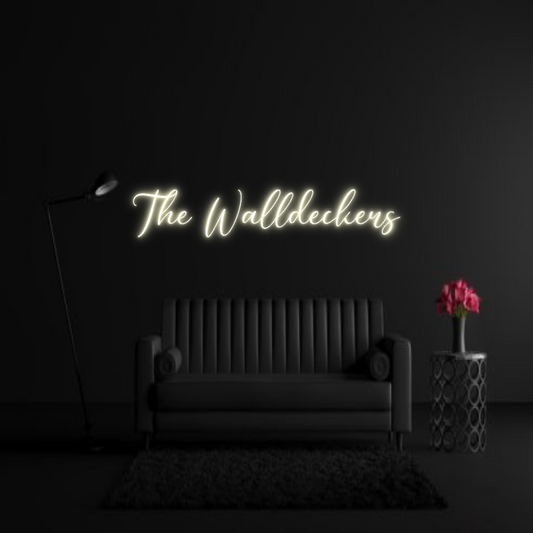 CREATE YOUR OWN WEDDING NEON SIGN The Walldeckers