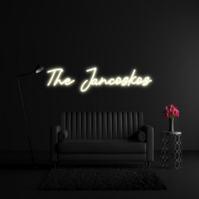 CREATE YOUR OWN WEDDING NEON SIGN The Jancoskos