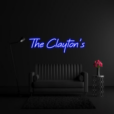 CREATE YOUR OWN WEDDING NEON SIGN The Clayton's