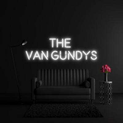 CREATE YOUR OWN WEDDING NEON SIGN The 
Van Gun...