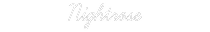 CREATE YOUR OWN WEDDING NEON SIGN Nightrose