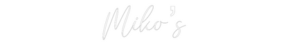 CREATE YOUR OWN WEDDING NEON SIGN Miko’s