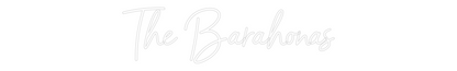 CREATE YOUR OWN WEDDING NEON SIGN The Barahonas