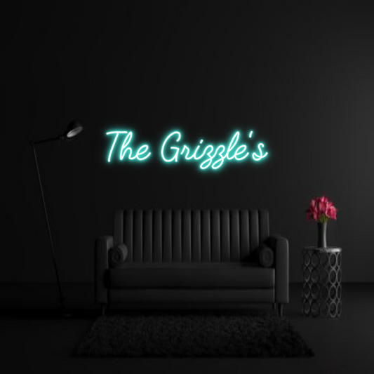 CREATE YOUR OWN WEDDING NEON SIGN The Grizzle's