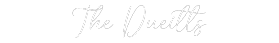 CREATE YOUR OWN WEDDING NEON SIGN The Dueitts