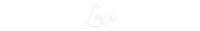 CREATE YOUR OWN WEDDING NEON SIGN Lexi