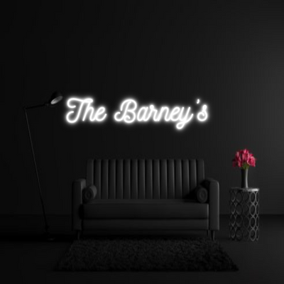 CREATE YOUR OWN WEDDING NEON SIGN The Barney’s