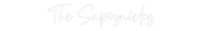 CREATE YOUR OWN CUSTOM NEON The Saposnicks